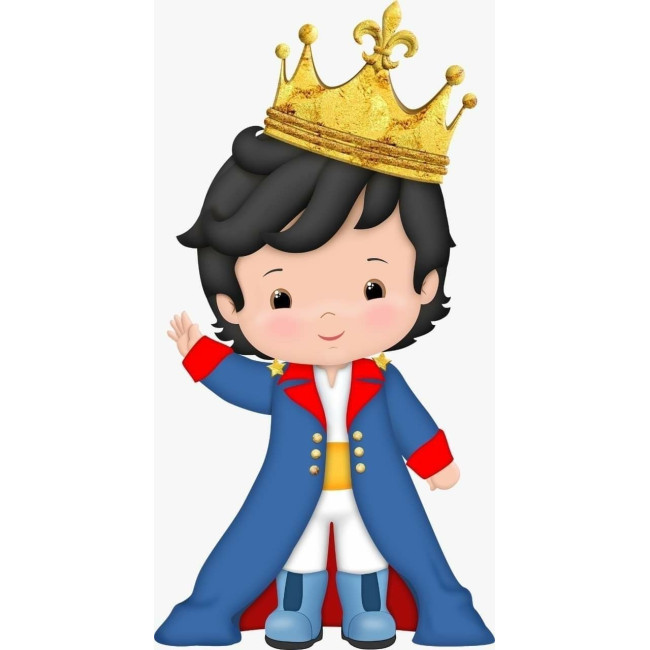 Pequeno Principe moreno (em pé)